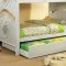 CM-BK119 Isabella III Twin/Twin Bunk Bed White w/Options