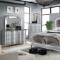 Aalok Bedroom CM7864 in Silver & Warm Grey w/Options