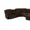 Belize Power Motion Sectional Sofa 602570P in Brown by Coaster