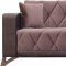 Venedik Sofa Bed in Brown Fabric by Casamode w/Options