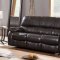 U0040 Motion Sofa Set in Espresso Bonded Leather by Global