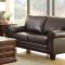 Hume Sofa 8579DB in Dark Brown by Homelegance w/Options