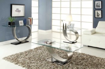 Silvera 3449-30 Coffee Table by Homelegance w/Options [HECT-3449-30 Silvera]