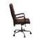 Noknas Office Chair 93175 in Brown Top Grain Leather by Acme