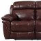 Edinburgh Sofa & Loveseat Set Brown - Leather Italia w/Options