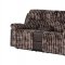 U6028 Motion Sofa & Loveseat Set in Brown Fabric by Global