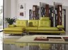 MB-1508 Sectional Sofa in Green Fabric by Grako