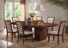 70020 Pacifica Dining Table in Cherry by Acme w/Optional Chairs