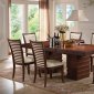 70020 Pacifica Dining Table in Cherry by Acme w/Optional Chairs