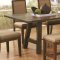 Arcadia 105681 Dining Table in Acacia by Coaster w/Options