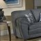 5550 Julia Sofa & Loveseat Set in Bulldozer Thunder by Chelsea