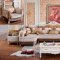 Zarah Sectional Sofa 698 in Fabric by Meridian w/Optional Tables