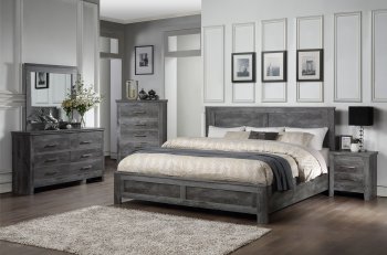 Vidalia Bedroom Set 5Pc 27320 in Gray Oak by Acme w/Options [AMBS-27320 Vidalia]