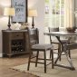 Beckett Counter Height 5Pc Dining Set 107018 by Coaster