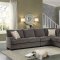 Alamosa Sectional Sofa 8335 in Brown by Homelegance w/Options