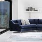 LCL-001 Sectional Sofa in Navy Velvet