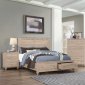 Wenham 5Pc Bedroom Set 205460 in Natural Oak - Coaster w/Options