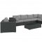 Sojourn Outdoor Patio 7Pc Sectional Set EEI-1878 by Modway