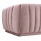 Arno Sofa TOV-S168 in Blush Mauve Velvet Fabric by TOV Furniture