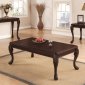 703408 Coffee Table in Cappuccino by Coaster w/Options