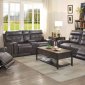 Trenton Motion Sofa & Loveseat Set 602064 Dark Grey - Coaster