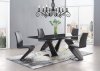 D92011DT Dining Table in Black by Global w/Optional Chairs