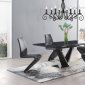 D92011DT Dining Table in Black by Global w/Optional Chairs