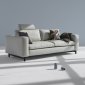 Magni Sofa Lounger in Natural Fabric by Innovation