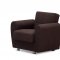 Boston Sofa Bed & Loveseat Set in Brown Fabric w/Options