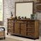 Mcville CM7558 Bedroom in Dark Oak Finish w/Options