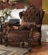 Versaille 52082 Accent Chair in Brown Velvet Fabric by Acme