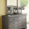 Louis Philippe III 5Pc Bedroom Set 24360 in Antique Gray by Acme