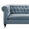 Hanny Sofa TOV-S48 in Grey Velvet Fabric by TOV Furniture