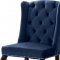 Suri Dining Chair 772 Set of 2 Navy Velvet Fabric by Meridian