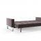 Cassius Vintage Sofa Bed in Dark Gray Velvet by Innovation