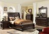 Rich Mahogany Finish Traditional Bedroom w/Optional Items