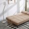 98 Sofa Bed Convertible in Beige Fabric by ESF