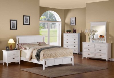 2138W Robinson Bedroom by Homelegance in White w/Options