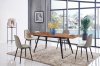 93 Dining Table by ESF w/Walnut Top & Optional 350 Chairs