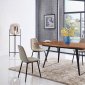 93 Dining Table by ESF w/Walnut Top & Optional 350 Chairs