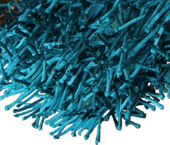 Modern Turquoise Shaggy Rug [GRRU-Shag-Turquoise]