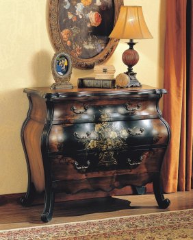 Roma Bombay Chest 09205 in Antique Black & Oak by Acme [AMCA-09205-Roma]