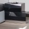 Da Vinci Bedroom Silver by J&M w/Optional Milan Black Casegoods