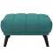 Bestow Sofa in Teal Fabric by Modway w/Options