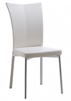 Alice Dining Chairs Set of 2 White, Black or Brown - Whiteline