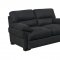 Chrys Sofa & Loveseat Set MNY2816 in Deep Blue w/Options