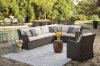 Easy Isle Outdoor Sectional Sofa/Chair P455 by Ashley w/Options