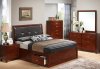 G1200B Bedroom Set in Cherry by Glory Furniture w/Options