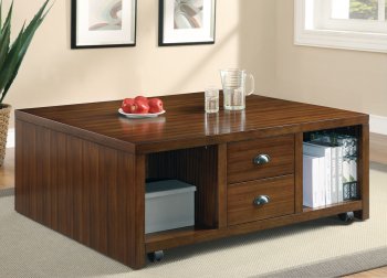 701758 Coffee Table by Coaster w/Casters [CRCT-701758]