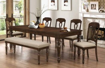 Hamilton Dining Table 106351 by Coaster w/Options [CRDS-106351 Hamilton]